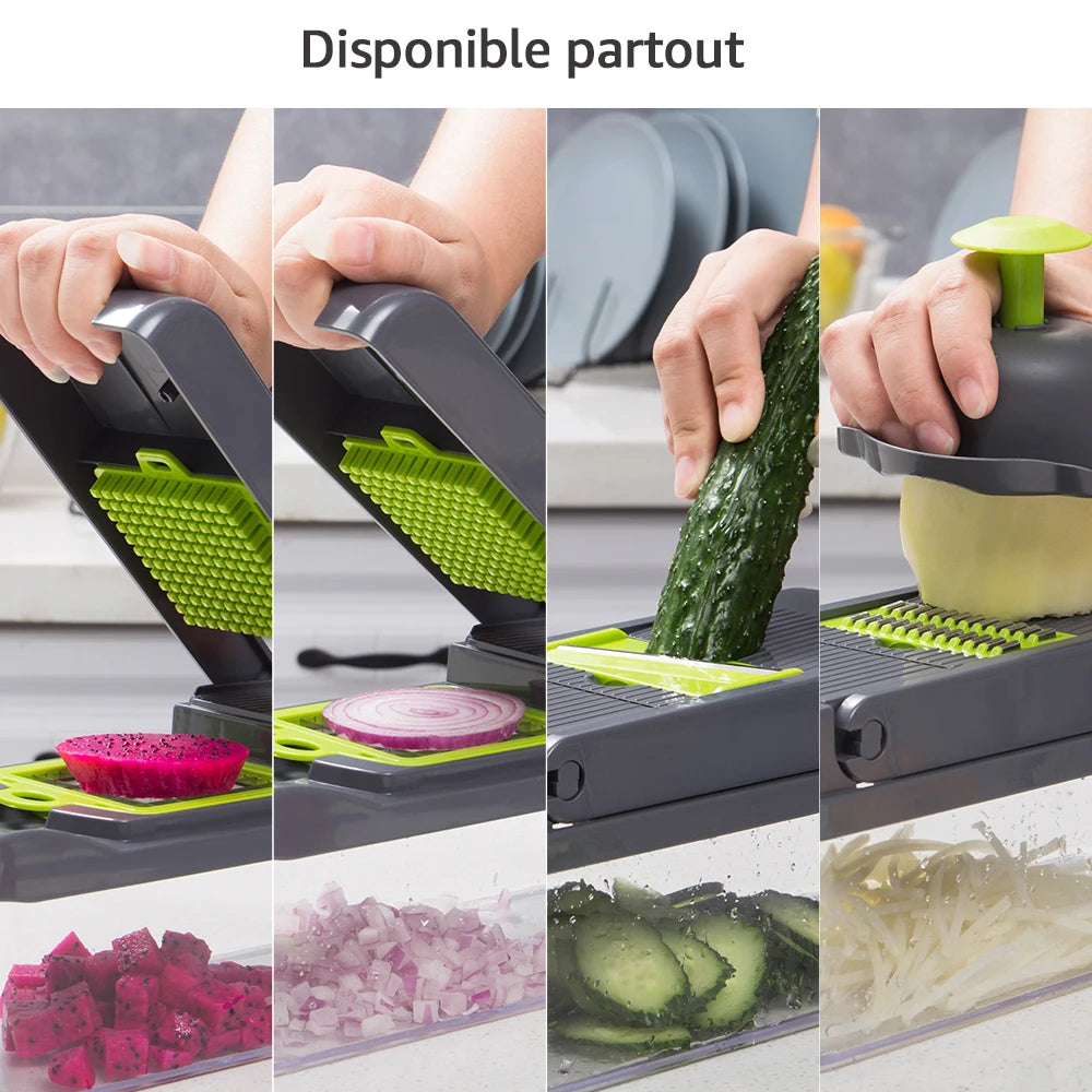 Vegetable Chopper Multifunctional Grater Cutter Kitchen Accessories Manual Fruit Slicer Potatos Shredders Cheese Onions Slicers