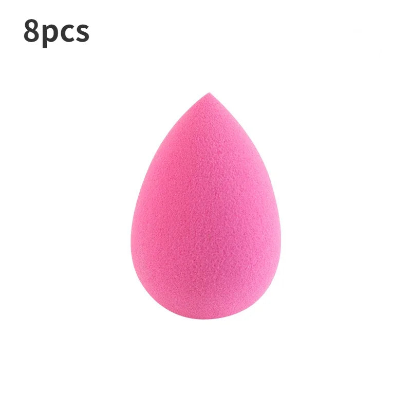 7Pcs/Set Makeup Sponge Set Face Beauty Cosmetic Powder Puff for Foundation Cream Concealer Make Up Blender Tools Makeup Sponge