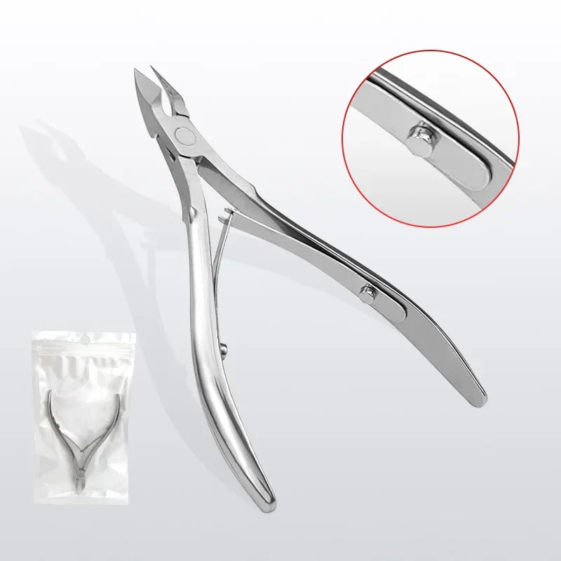 Toenail Fingernail Cuticle Nippper Professional Nail Clipper Manicure Cutter Scissoris Stainless Steel Trimmer Tools Coupe Ongle