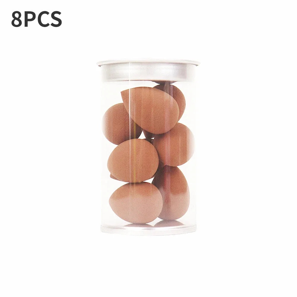 7Pcs/Set Makeup Sponge Set Face Beauty Cosmetic Powder Puff for Foundation Cream Concealer Make Up Blender Tools Makeup Sponge