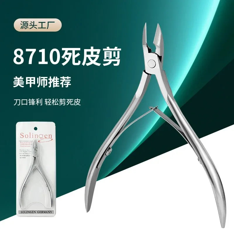 Toenail Fingernail Cuticle Nippper Professional Nail Clipper Manicure Cutter Scissoris Stainless Steel Trimmer Tools Coupe Ongle