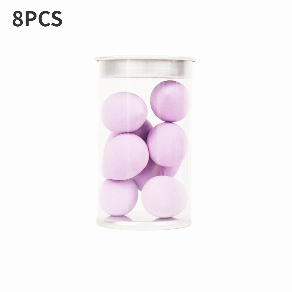 7Pcs/Set Makeup Sponge Set Face Beauty Cosmetic Powder Puff for Foundation Cream Concealer Make Up Blender Tools Makeup Sponge