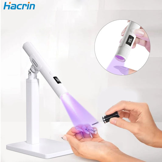 UV LED Nail Lamp Portable Nail Drying Lamp Stand Lamp Nail Art Mini UV Light For Nails LED Lamp for Professional Nails Dryer