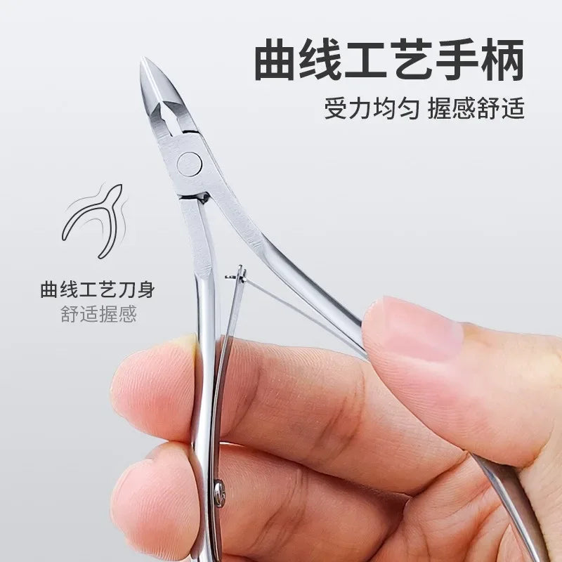 Toenail Fingernail Cuticle Nippper Professional Nail Clipper Manicure Cutter Scissoris Stainless Steel Trimmer Tools Coupe Ongle